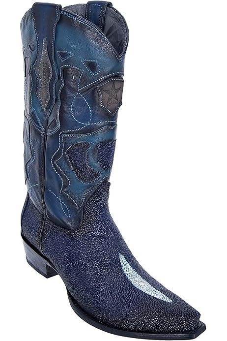 blue stingray boots