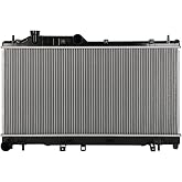SCITOO 13091 Engine Coolant Aluminum Radiator Assembly for Subaru Model | for Impreza 2.5L 2008-2014, Replace: 13091, Direct Fit, Aluminum Core