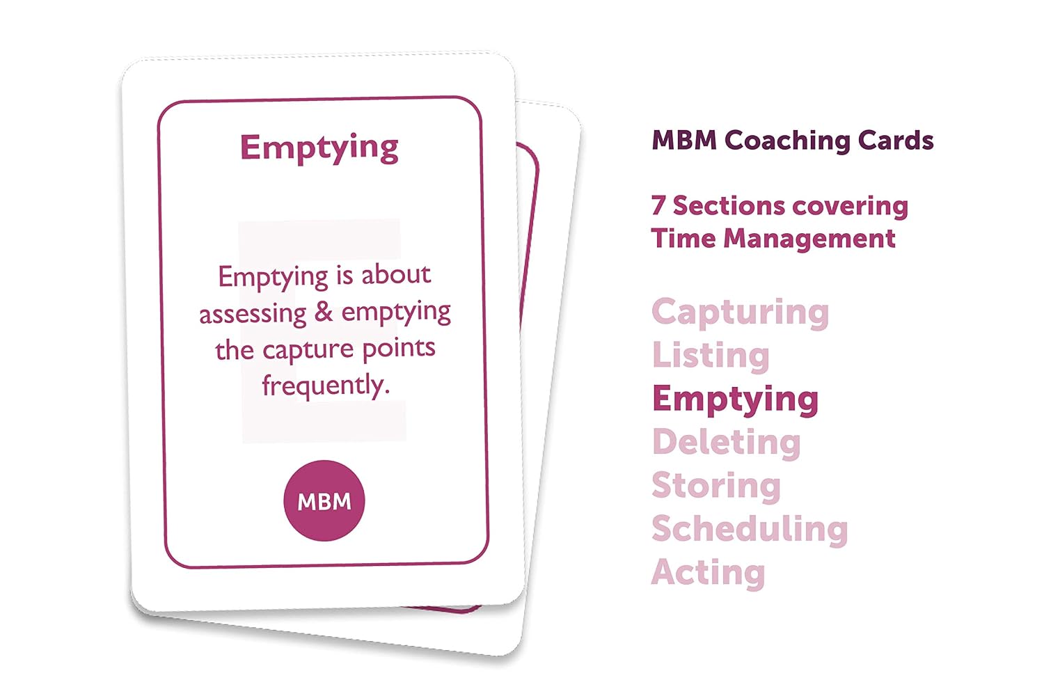 MBM Coaching Cards for Influence & Strategic Skills, Pink - Image 5