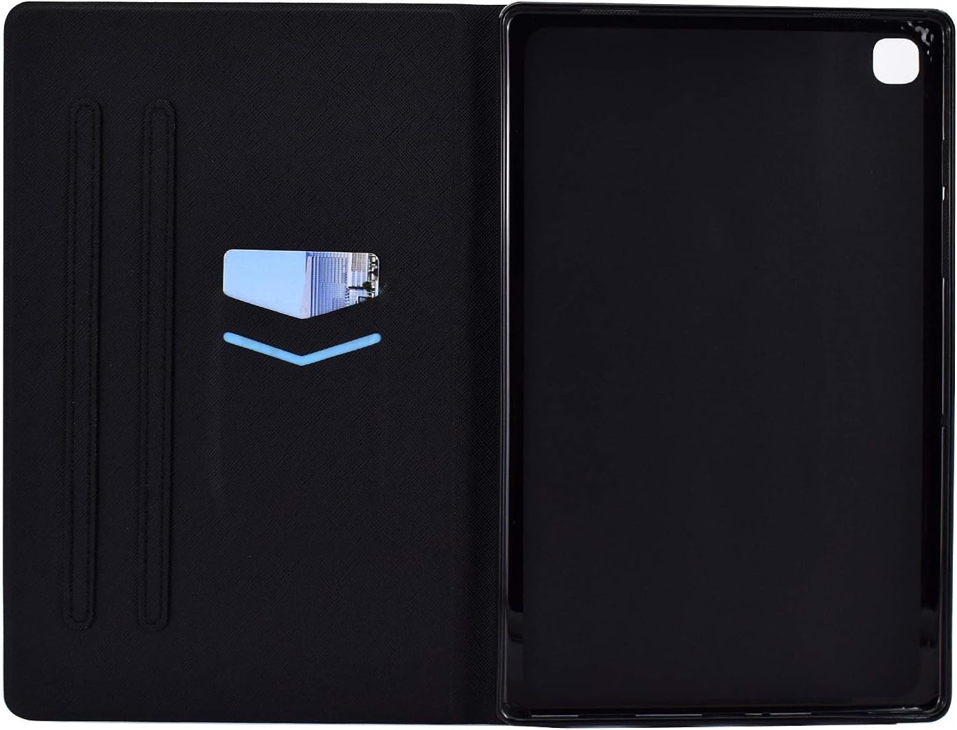 Aswant Case for Samsung Tab A7 PU Leather Smart Cover Wallet Stand Flip Magnetic Tablet Case with Auto Sleep/Wake Function for Samsung Galaxy Tab A 10.4 Inch 2020 SM-T500/SM-T505 - Cat & Bear - Image 3