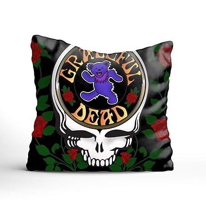 Amazon Com Naisiye Grateful Dead Soft Soild Decorative Square