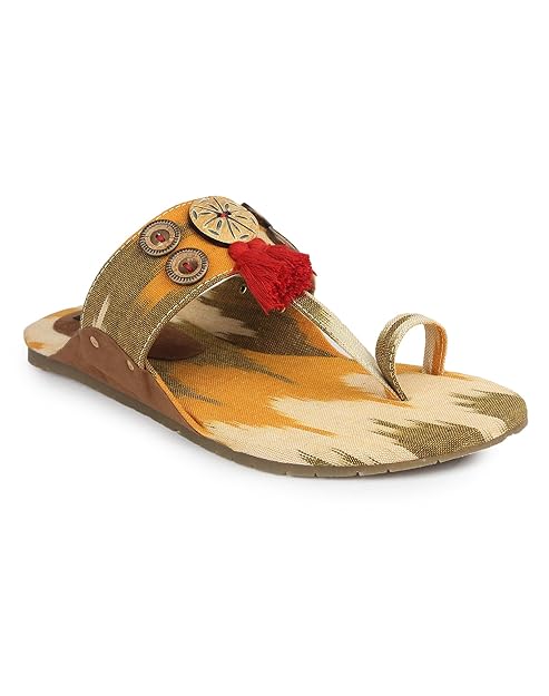 mustard yellow flats