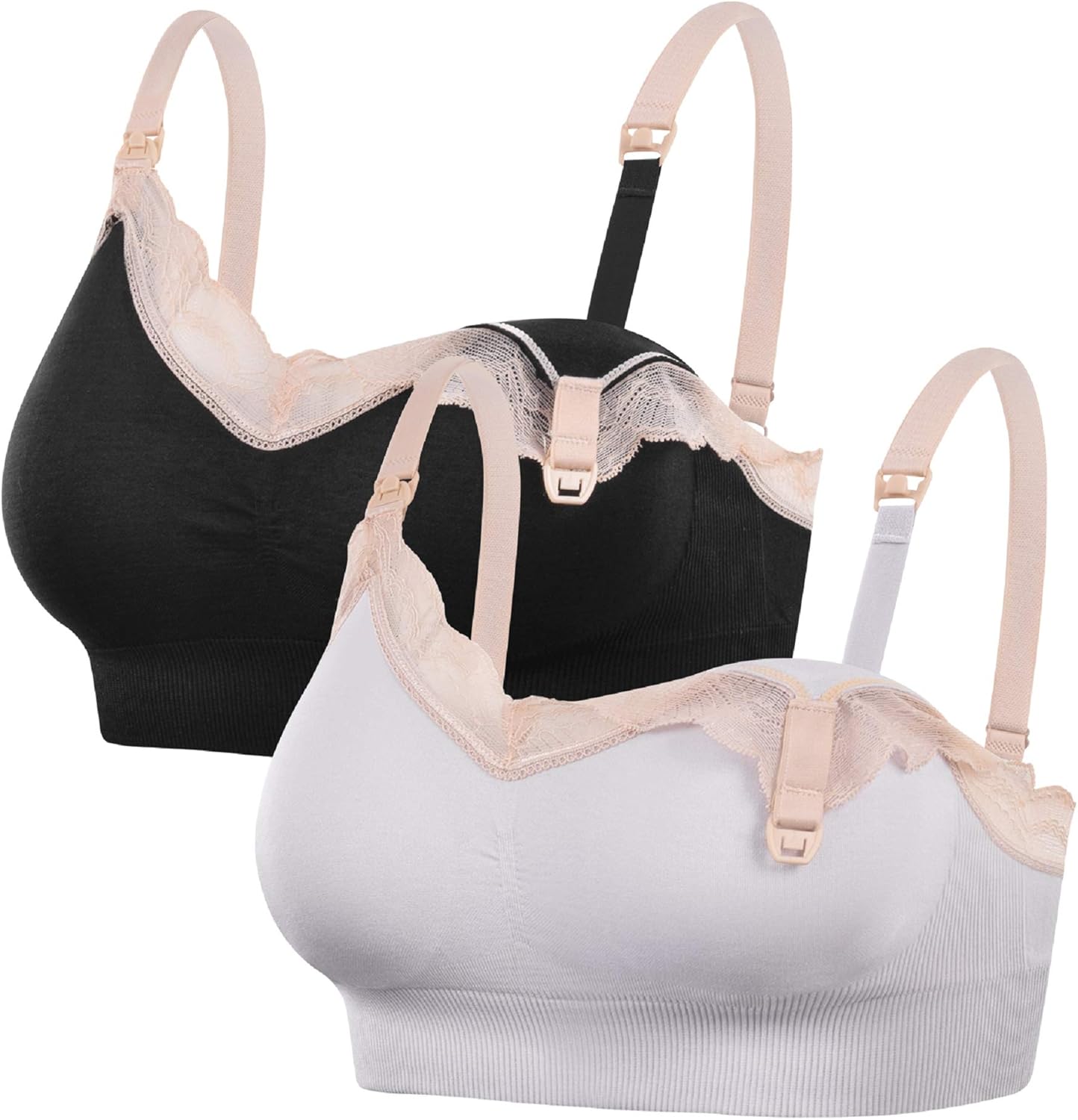 UMIPUBO Maternity Nursing Bra Seamless Wireless Bras Breastfeeding Bra