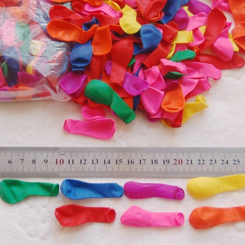 LovesTown Carnival Games Darts Balloons, 500PCS Circus Decorations Christmas Balloons Water Balloons with 10PCS Darts for Carnival Party Supplies: Toys & Games