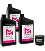 MISHON Engine Oil Change Kit for Kawasaki Brute Force 650 Prairie