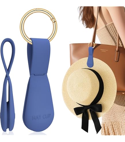 thumbnail image 2 of Cute Leather Magnetic Hat Clip For Travel Luggage Handbags Backpacks Totes Outdoor Travel Essential 2 of 13