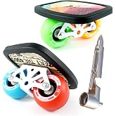 TKT Portable Roller Road Drift Skates Plate with Cool Maple Deck Anti-Slip Board Split Skateboard with PU Wheels High-end Bearings