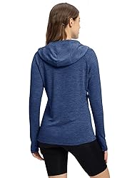 TBMPOY Womens UPF 50+ Sun Protection Hoodie Shirt