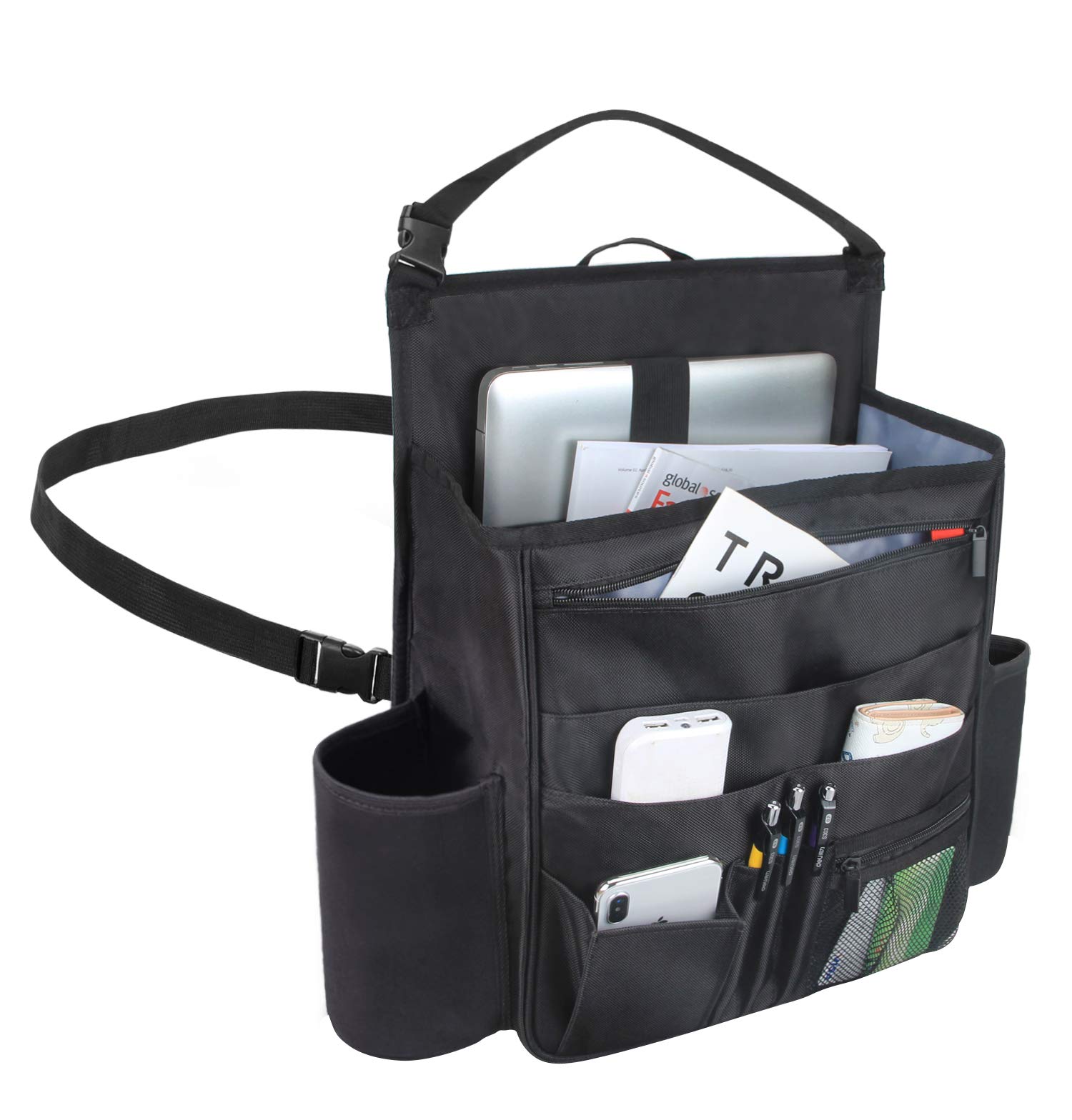 Luxja 車用収納ポケット 黒の商品画像