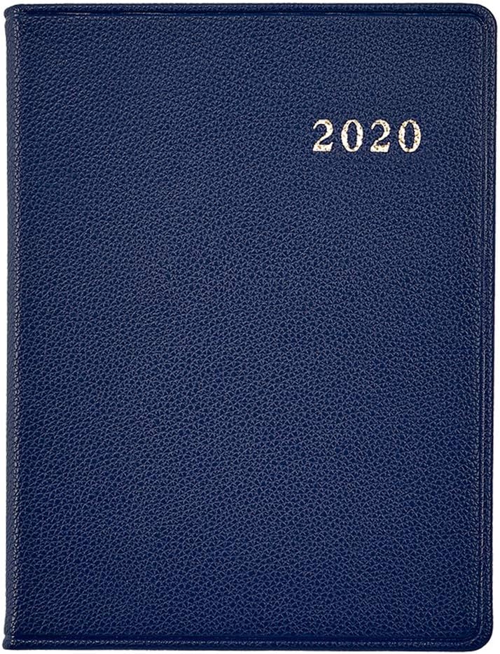 Post by Graphic Image 2020 Weekly Desk Diary Datebook - Pebble Grain (7 x 9) (Dark Blue)