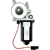 Aaiov 373566 RV Awning Motor Replacement Universal Black Connector Motor Compatible with Solera Power Awnings Motor