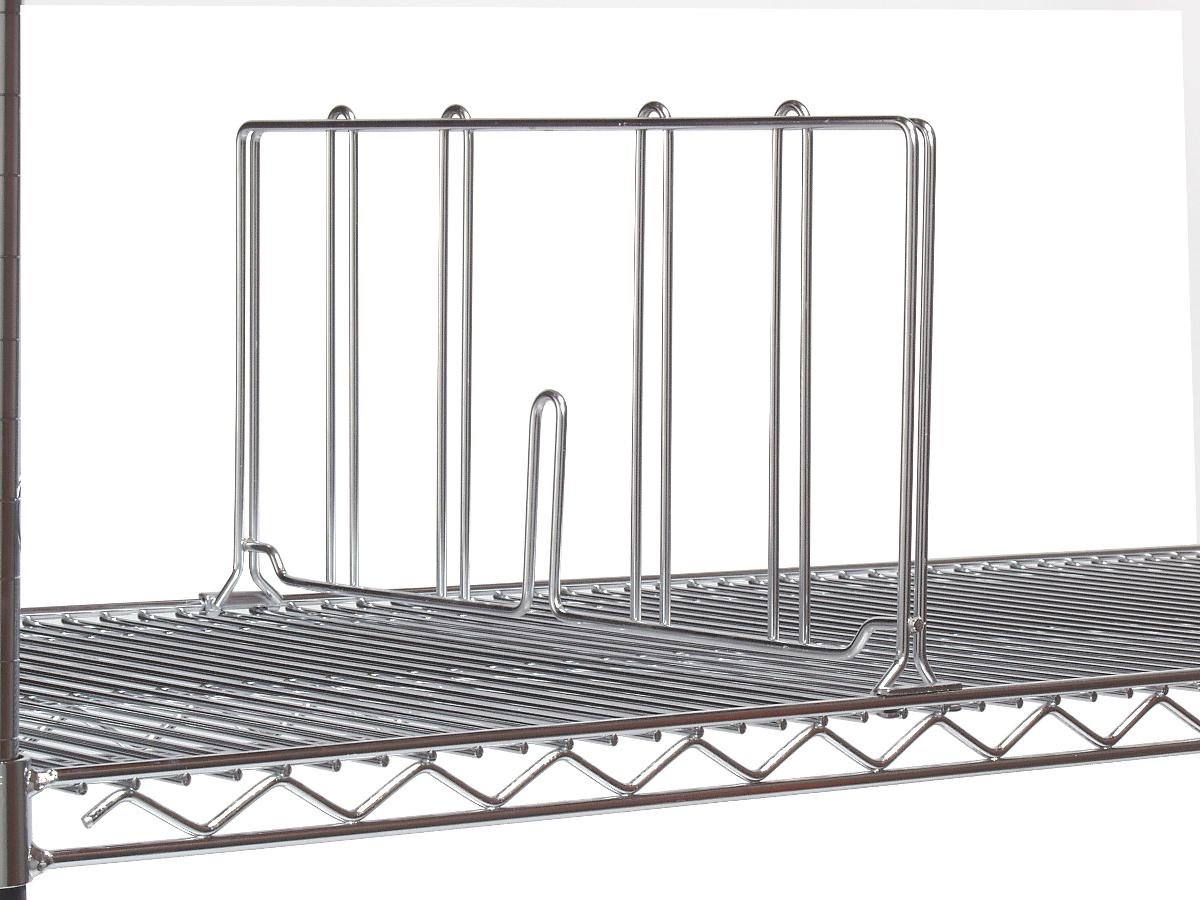 Medline MDRM724D Shelf Dividers, Chrome Industrial