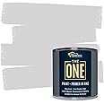 THE ONE All-in-One Paint & Primer: Most Durable Furniture, Cabinet, Front Door & Craft Paint - Interior & Exterior (Light Grey, Satin, 2.5 Liter)