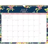 Blue Sky Day Designer for 2023-2024 Academic Year Monthly Wall Calendar, 15' x 12', Wirebound, Notes Section, Peyton Navy (10