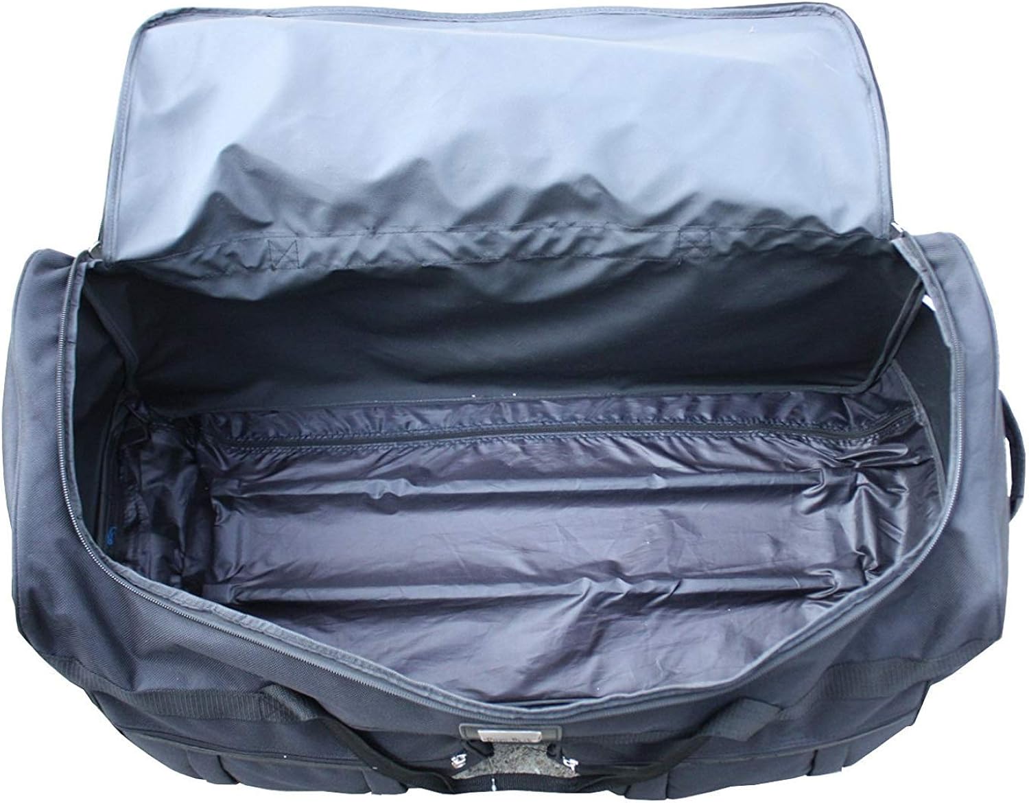 | Gothamite 36-inch Rolling Duffle Bag with Wheels, Luggage Bag, Hockey Bag, XL Duffle Bag With Rollers, Heavy Duty Oversized Bag (Black) | Travel Duffels
