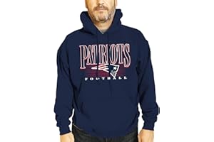 Team Fan Apparel NFL Adult Unisex Overtime Blueprint Soft Fleece Hooded Sweatshirt, Officially Licensed Football Hoodie!