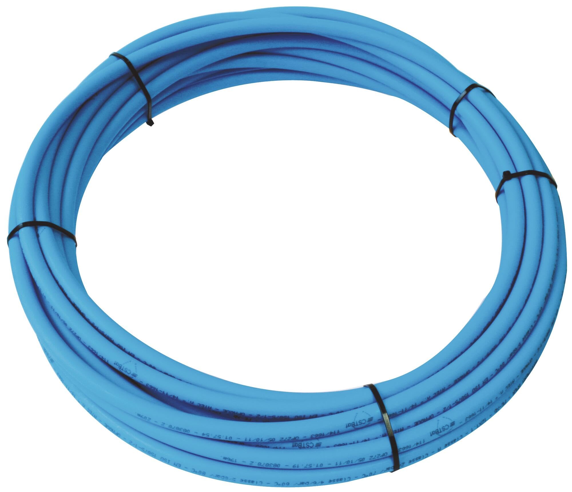 SOMATHERM FOR YOU, Tube Crown PER Ø12 bare blue 25 m - Quick and easy installation for drinking water networks and heating - Compatible with all PER connections - Flexible and compliant with standards