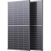 ZOUPW 440 Watt N-Type 16BB Bifacial Anti-Shading Solar Panels | 2 Pcs 220W 25.6% High-Efficiency Monocrystalline IP68 PV Module Power Charger for 12V/24V RVs, Marine Boats, Off-Grid Cabins
