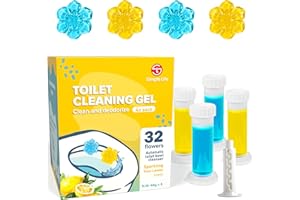 Simple Life Fresh Flower Stamp Toilet Gels, Variety Pack, Stops Limescale and Stains with Air Freshening Scent, Deodorizing C