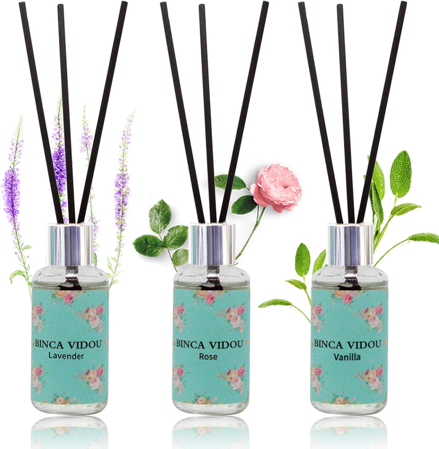 Binca Vidou Reed Diffuser Set of 3