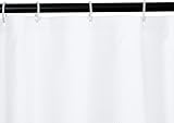 Amazon Basics Lightweight Microfiber Waffle Shower Curtain 183 x 183 cm White view 3