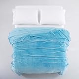 Moonlight20015 Fleece Throw Blanket 130x150 cm Light Blue 400 GSM view 4