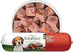 Freshpet Healthy & Natural Dog Food, Fresh Beef Roll, 6lb