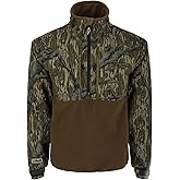 Drake Waterfowl® MST Guardian Eqwader™ Flex Fleece 1/4 Zip Pullover, Breathable & Waterproof Hunting Jacket