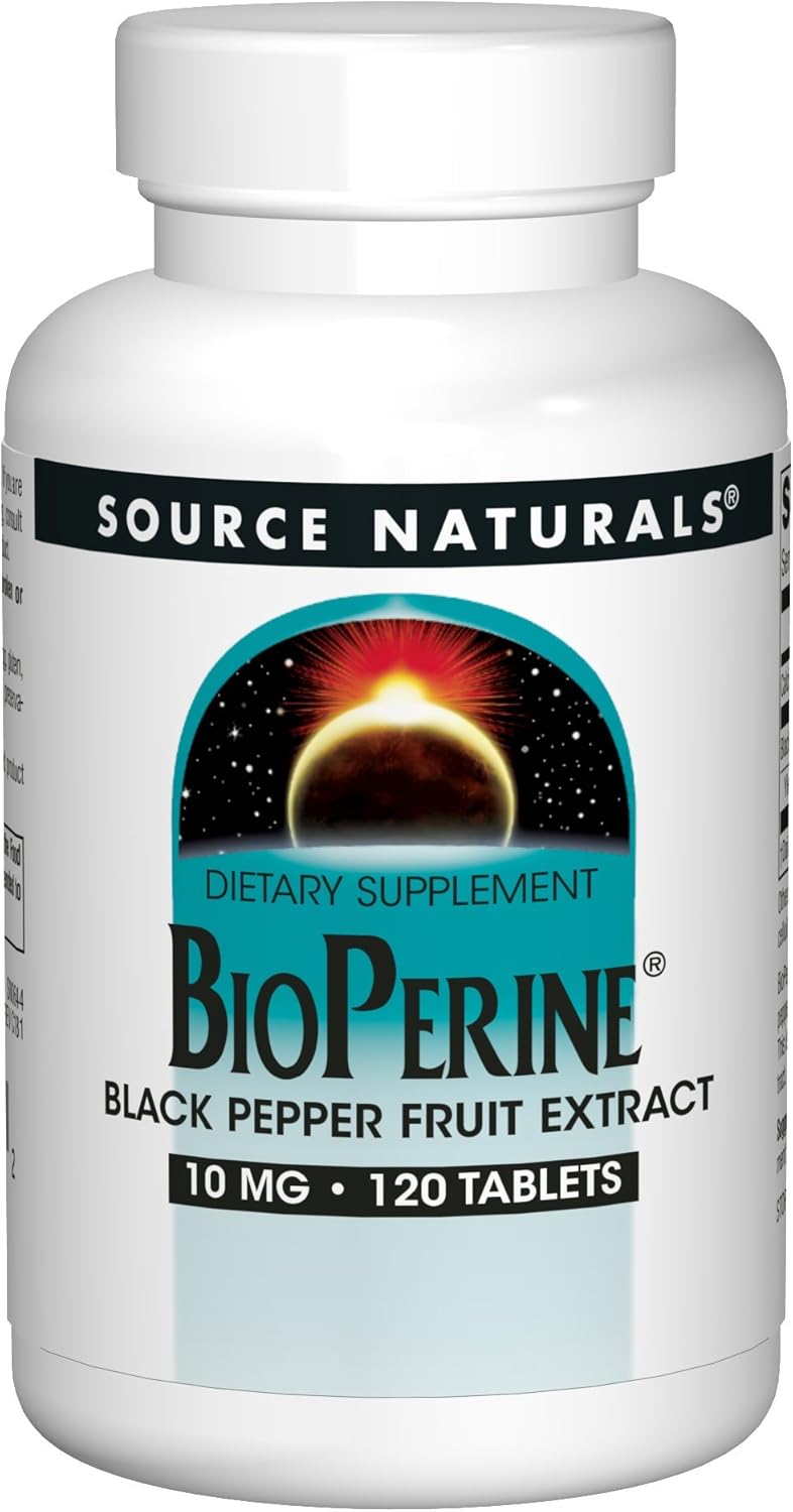 Source Naturals: BioPerine 10 mg 120 Tablet