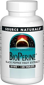 Source Naturals: BioPerine 10 mg 120 Tablet