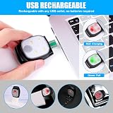 URAQT USB Rechargeable Running Clip Light 180 LM LED Safety Night Clip-on view 3