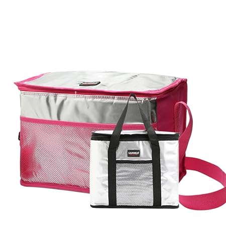 Sannea Juego de 2 Bolsos Nevera Doble Tamaño Pequeño de 8lt y ...