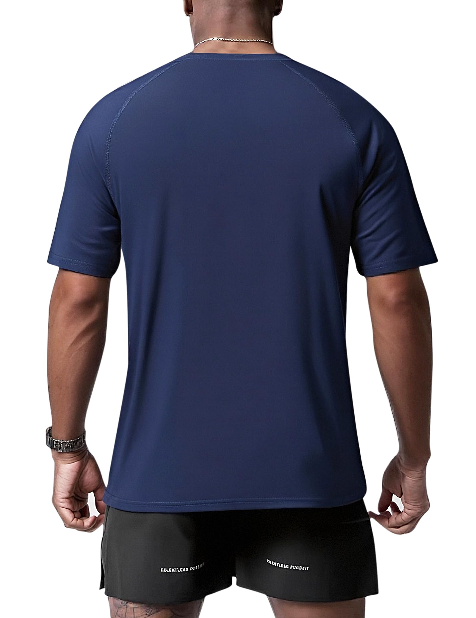Cimic Sports T-Shirts, Men's Functional Shirt, Quick-Drying, Breathable Training Shirt, Fitness/Running Shirt, Short Sleeves, Pack of 3/5/7