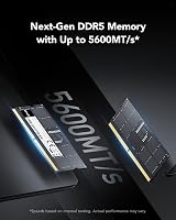Lexar 16GB DDR5 SODIMM 5600MHz 2x8GB RAM Laptop Memory 262-Pin view 2