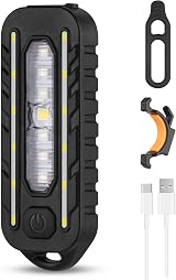 Adiwo Clip on Flashlight Running Light 150 Lumens 5 Modes Rechargeable view 8