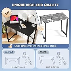 DUMOS 32 in Small Computer Desk for Home