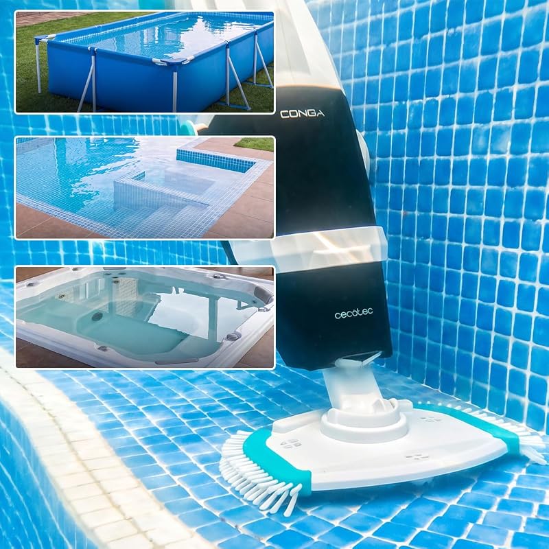 Aspiratore per Piscina Senza Fili Manuale Rockstar Pooldroid 3000