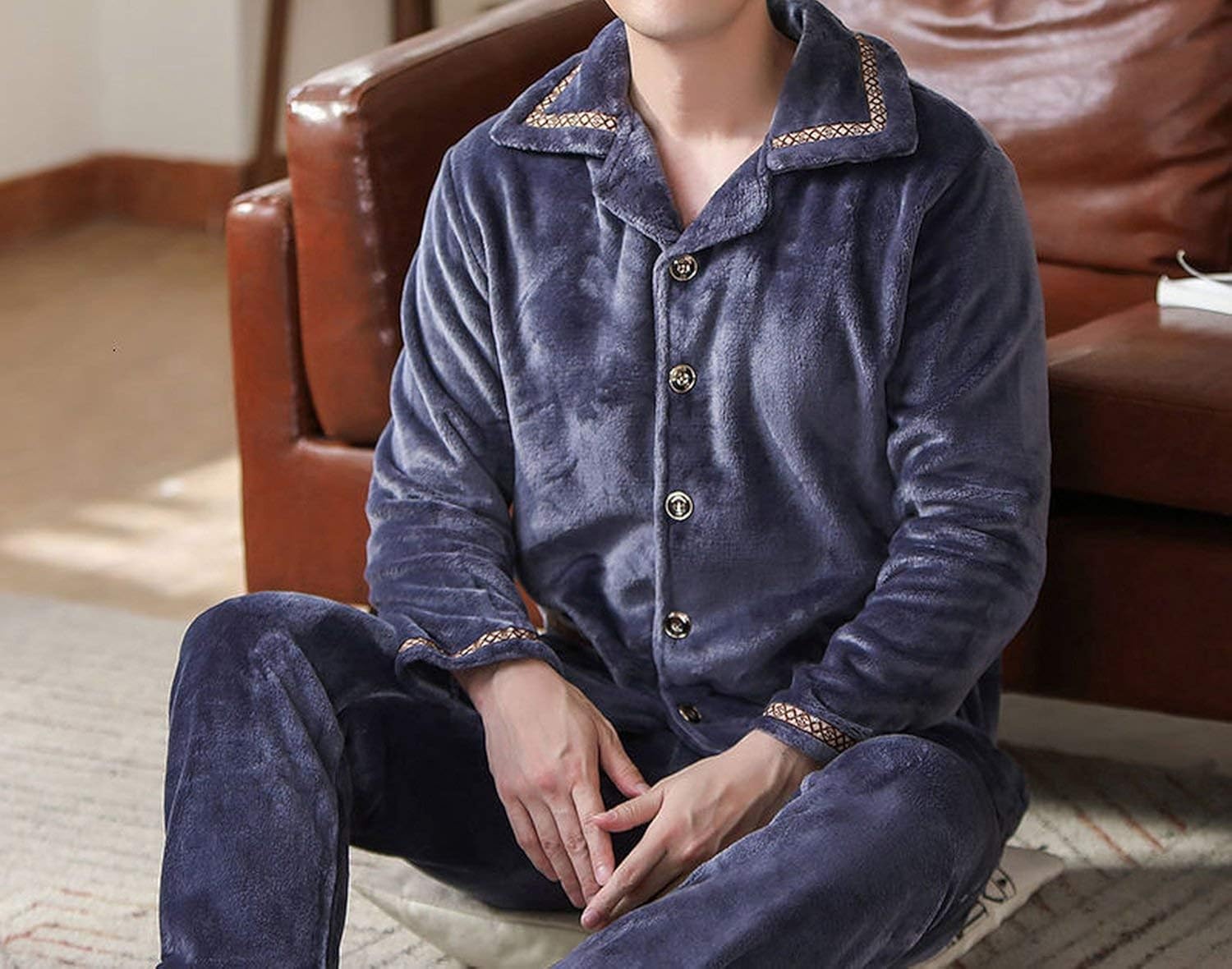 mens winter nightwear