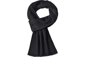Men Scarves Thick Cashmere Scarf For Men's Warm Soft Wool Cold Weather Scarf For Winter Autumn