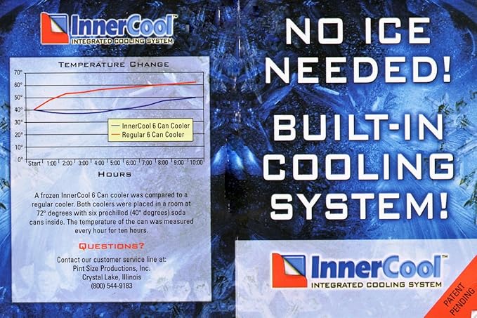 Zero Degrees Cero Grados innercool 24 Puede sin Hielo Enfriador de ...