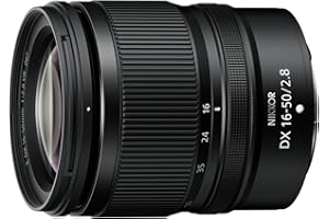 Nikon NIKKOR Z DX 16-50mm f/2.8 | Premium Constant F/2.8 Aperture Zoom Lens with Image stabilization for APS-C Size/DX Format