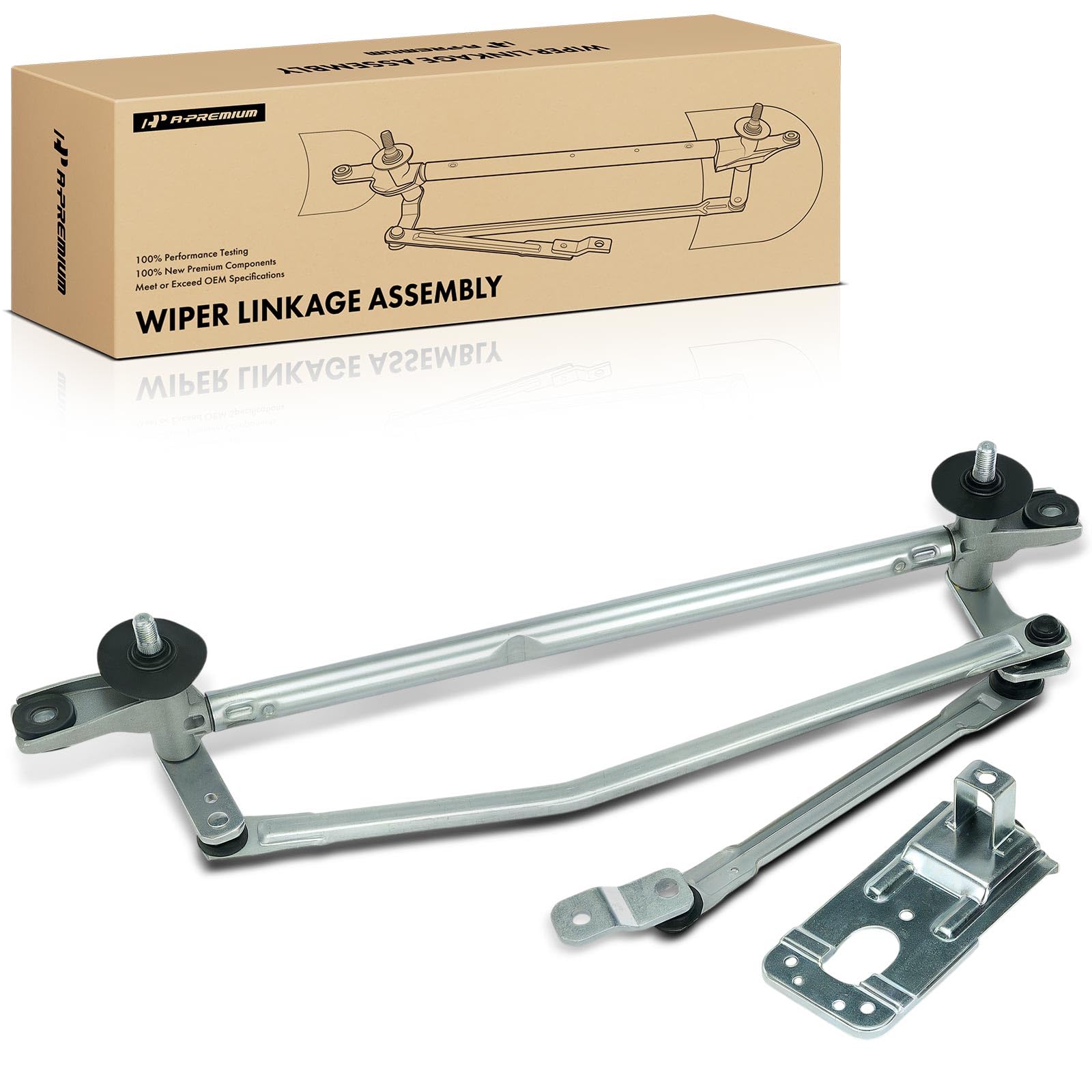 Photo 1 of A-Premium Front Windshield Wiper Linkage Compatible with Hyundai Tucson 2005 2006 2007 2008 2009