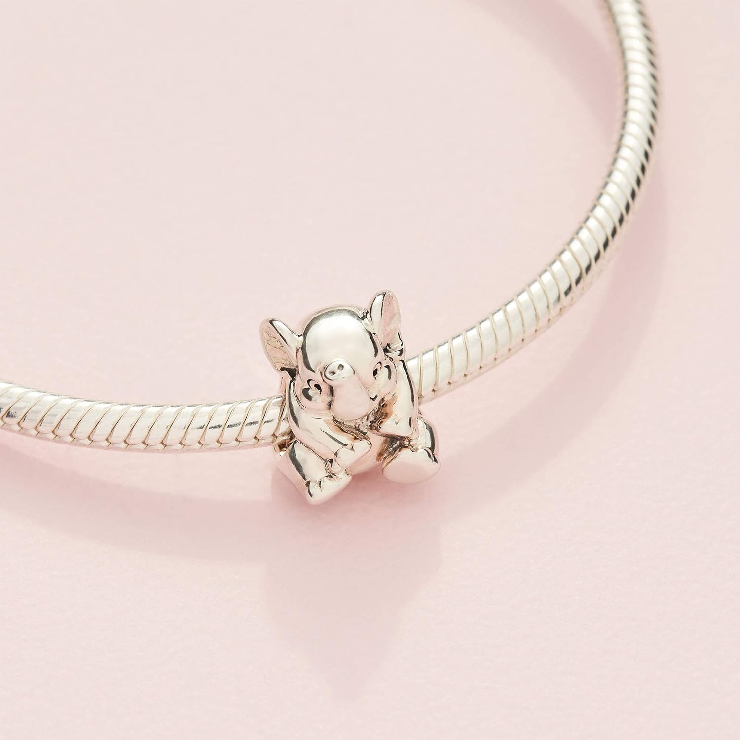 Pandora Bead Charm 791902 Silver Elephant Woman - Image 5