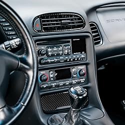 Carbon Fiber Car Central Air Outlet Sticker Decal