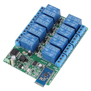 8 Kanal Bluetooth Relaismodul Board Android Handy APP Drahtlose Fernbedienung Relais Schalter Für Android Smart Home