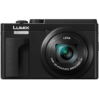 PANASONIC LUMIX ZS80 20.3MP 数码相机，30x 24-720mm 旅行变焦镜头，4K 视频，光学图像稳定器和 3.0 英寸显示屏 - 带长焦镜头的点和射击摄像机 - DC-ZS80K（黑色）