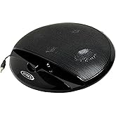JENSEN SMPS-125 Portable Stereo Speaker For iPod/iPhone, MP3, Tablet, and Smartphone Black
