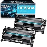 [with chip] 58A CF258A Compatible Toner Cartridges Replacement for HP CF258A 58A 58X CF258X Work with HP LaserJet Pro MFP M42