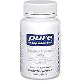 Pure Encapsulations Digestive Enzymes Ultra - Vegetarian Digestive Enzyme Supplement to Support Protein, Carb, Fiber, and Dairy Digestion* - 180 Capsules