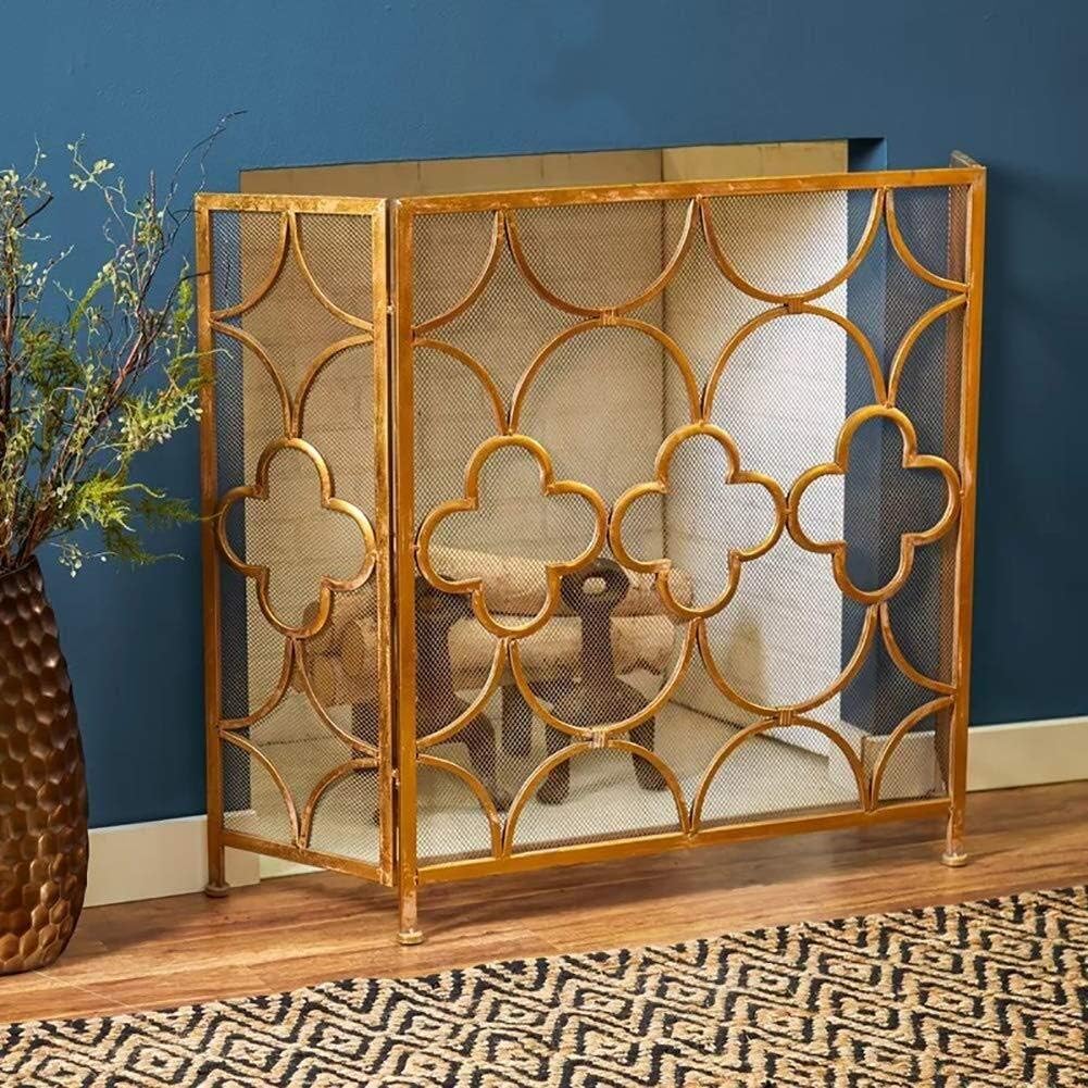 Pantalla 3 Chimenea Central de Incendios Guardia, Hierro Forjado